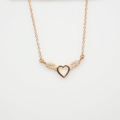 Guiding Angel Golden Silver Pendant