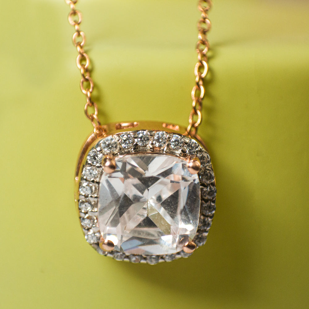 Gilded Halo Bloom Pendant