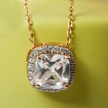 Gilded Halo Bloom Pendant