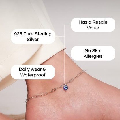 Guardian Evil Eye Anklet