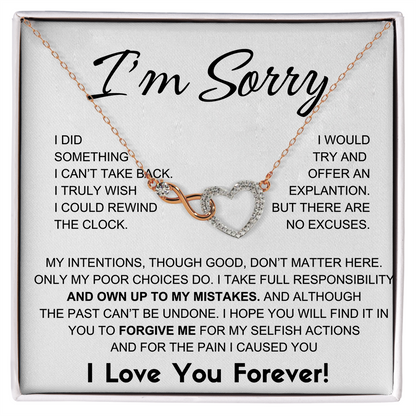 Apology Gift For Her - I Take Full Responsibility | Infinite Pendants