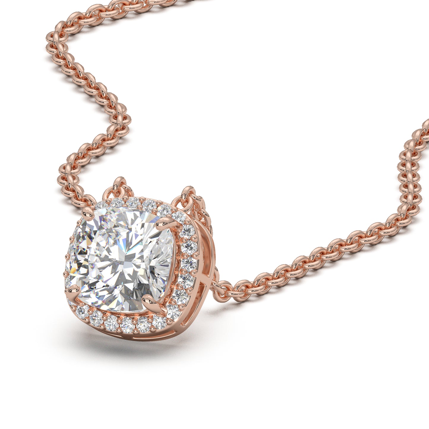 Gilded Halo Bloom Pendant