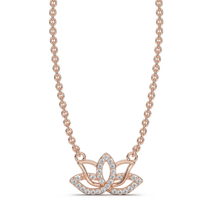 Lotus Silver pendant