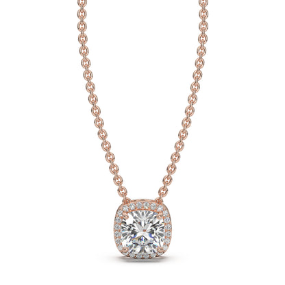 Gilded Halo Bloom Pendant