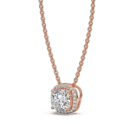 Gilded Halo Bloom Pendant
