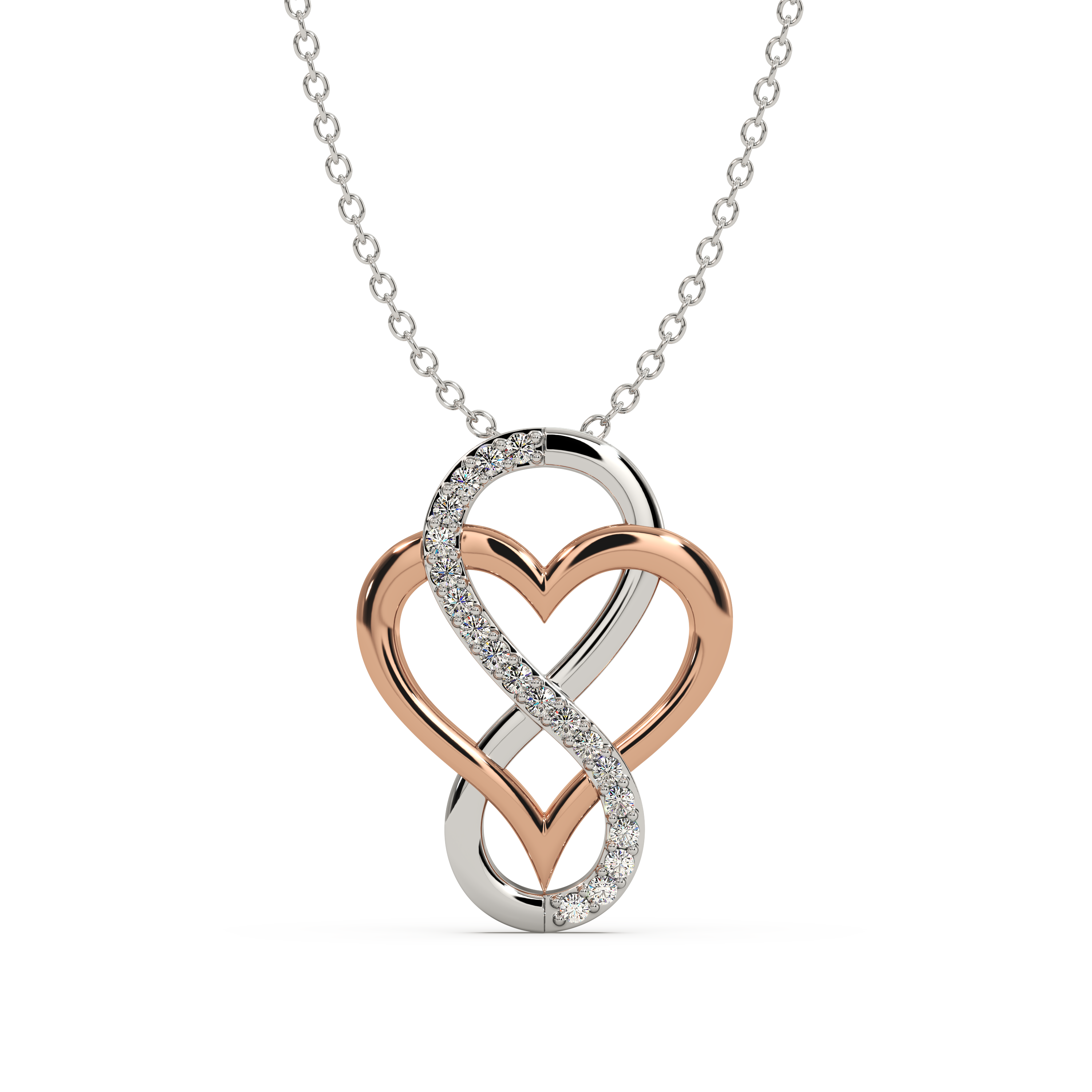 BOHOMOON Infinity Heart Necklace | Waterproof & Tarnish Free Stainless