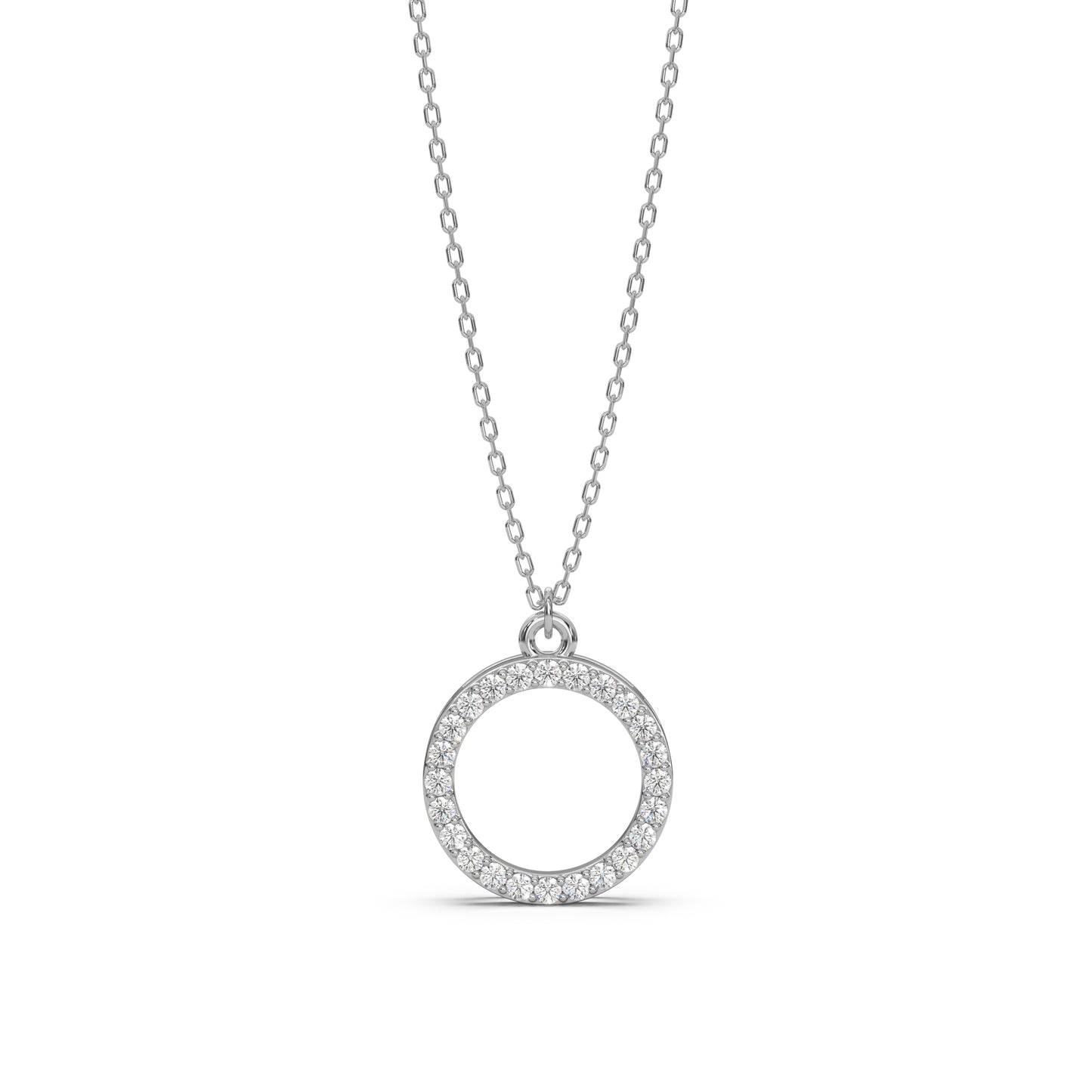 Silver Circle Pendant