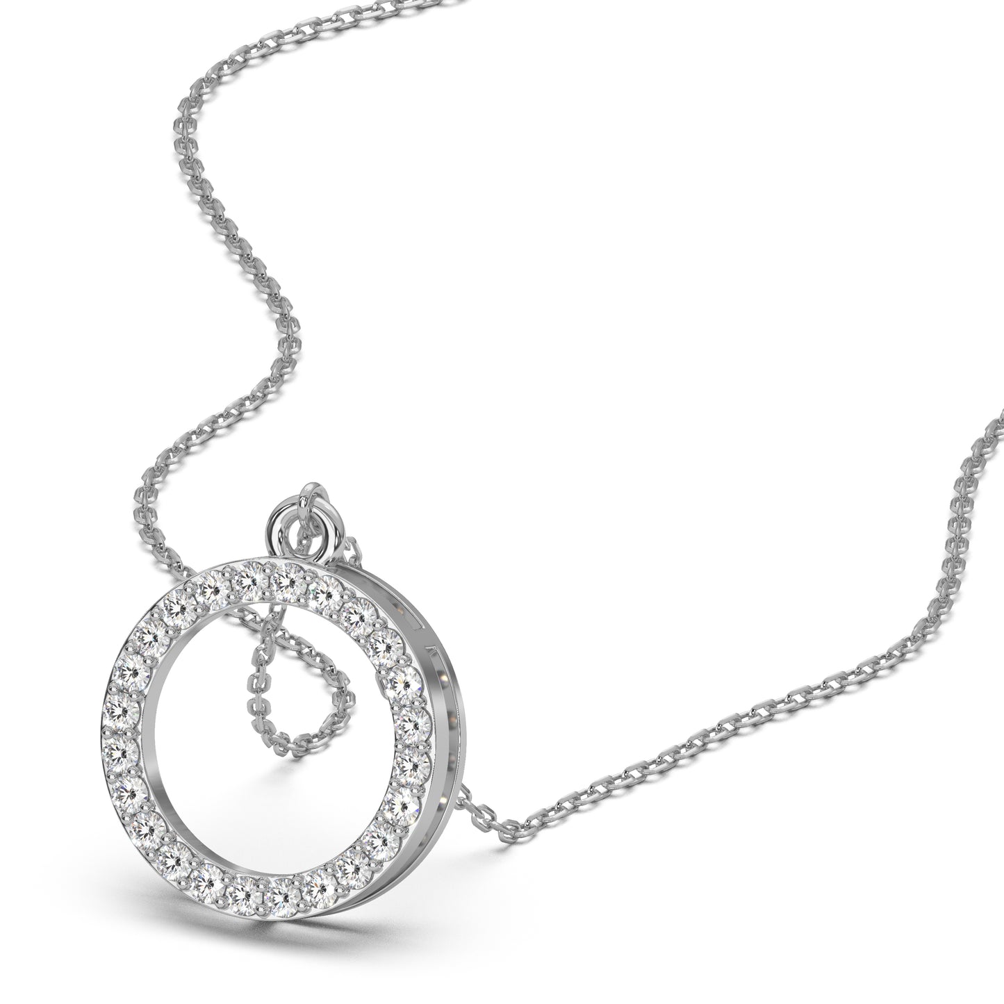 Silver Circle Pendant