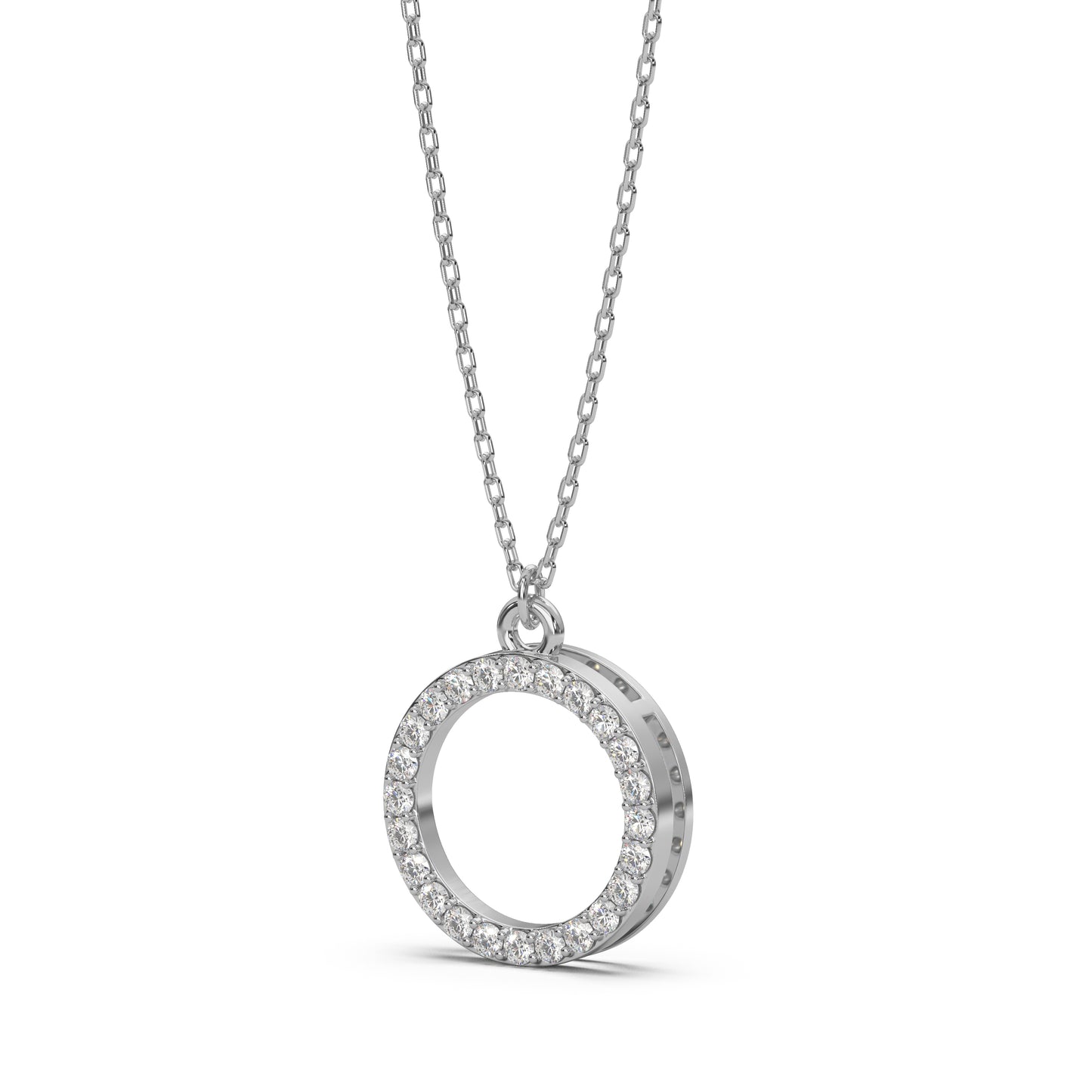 Silver Circle Pendant
