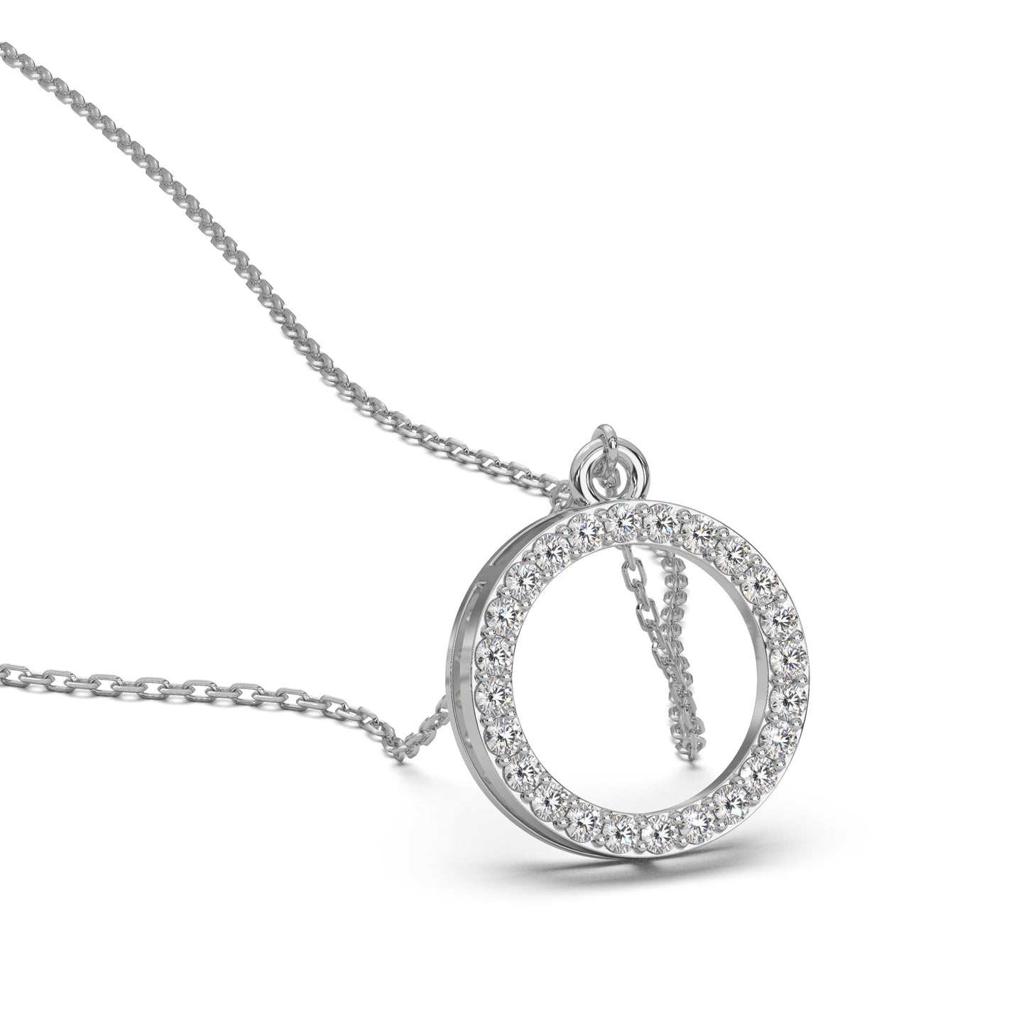 Silver Circle Pendant