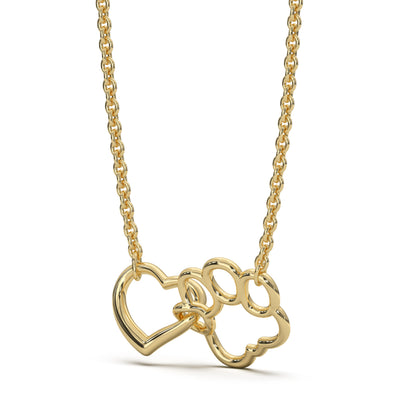 Heart In A Paw Pendant