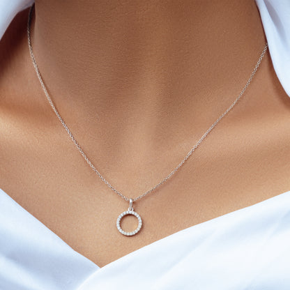 Silver Circle Pendant
