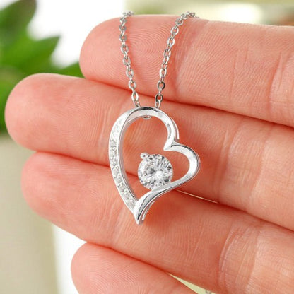 Sorry Gift For Girlfriend - 925 Sterling Silver Forever love Necklace