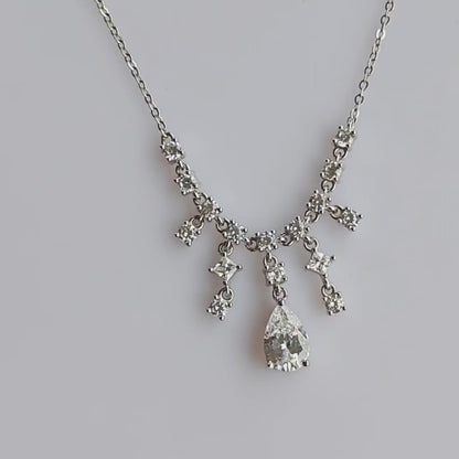 Dazzling Brilliance Solitaire Necklace