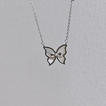 Aurora Butterfly Pendant