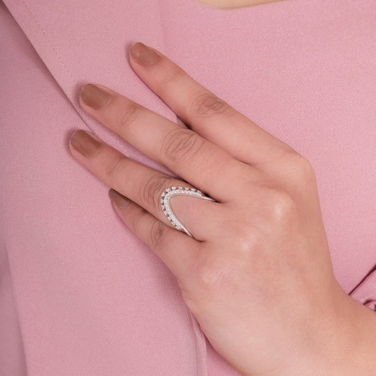 Vanki Silver Show Stopper Ring