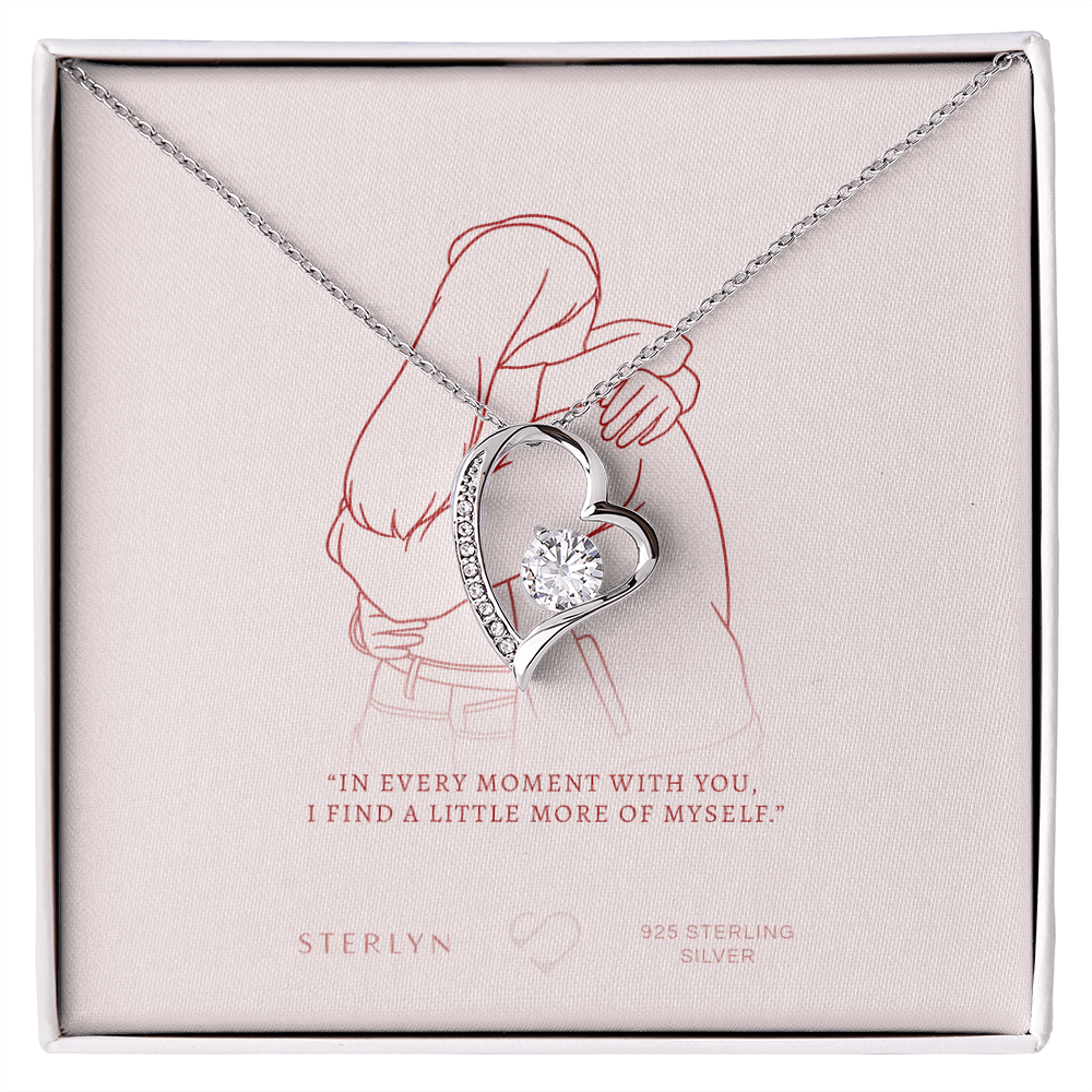 In Every Moment With You, I Find A Little More Of Myself,Forever love Pendant