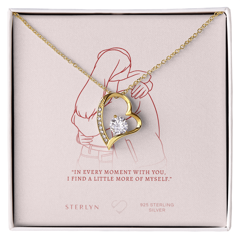 In Every Moment With You, I Find A Little More Of Myself,Forever love Pendant