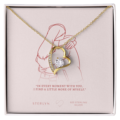 In Every Moment With You, I Find A Little More Of Myself,Forever love Pendant