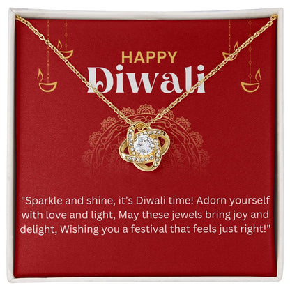 Diwali Wishes Gift: A Timeless Gift to Celebrate Light and Love - 925 sterling Silver Romance Weaver Pendant