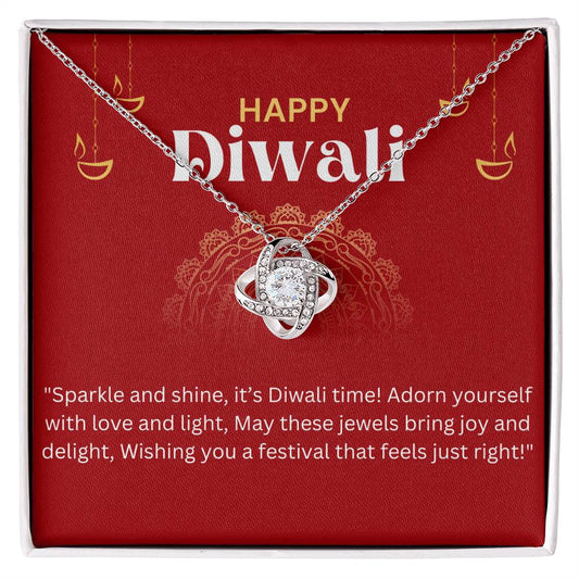 Diwali Wishes Gift: A Timeless Gift to Celebrate Light and Love - 925 sterling Silver Romance Weaver Pendant