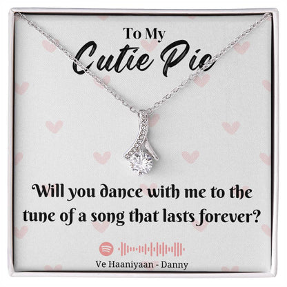 Best Proposal Gift for Girlfriend - Spotify Custom Message Card that play your love song!