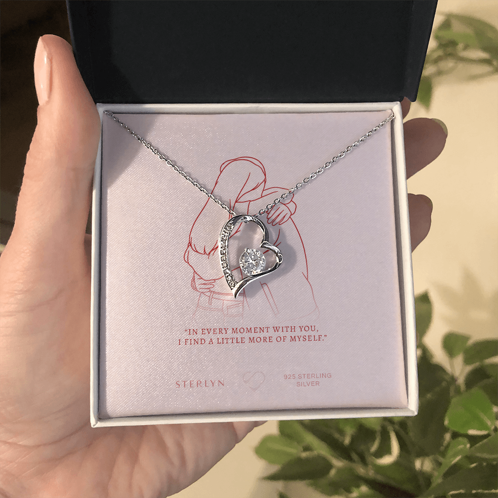 In Every Moment With You, I Find A Little More Of Myself,Forever love Pendant