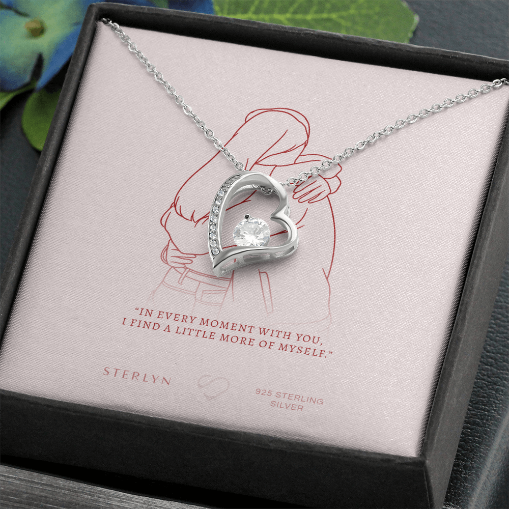 In Every Moment With You, I Find A Little More Of Myself,Forever love Pendant