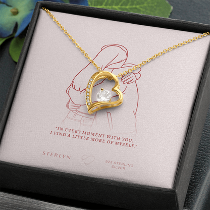 In Every Moment With You, I Find A Little More Of Myself,Forever love Pendant