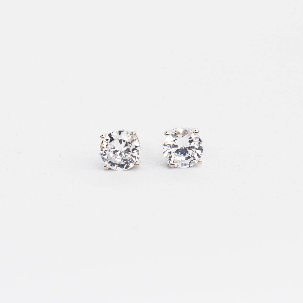 Solitaire Silver Stud