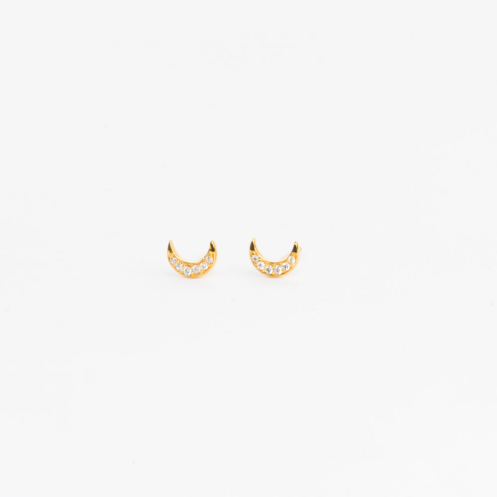 CRESCENT MOON STUD