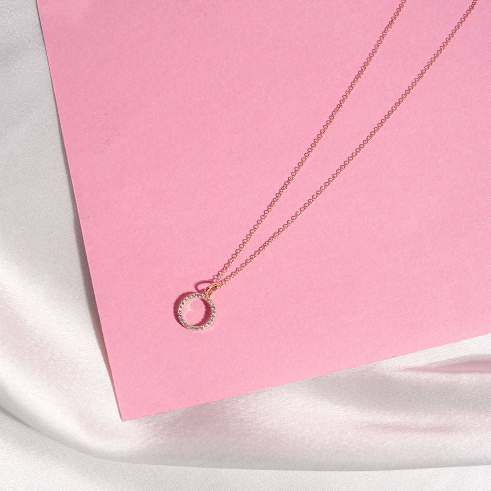Gold & Silver Double Circle Necklace | Lila Clare Jewelry