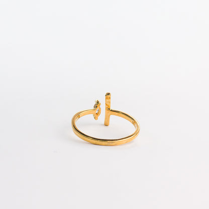 MARQUISE BAR RING