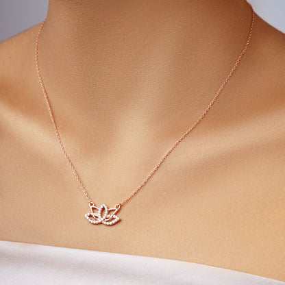 LOTUS SILVER PENDANT